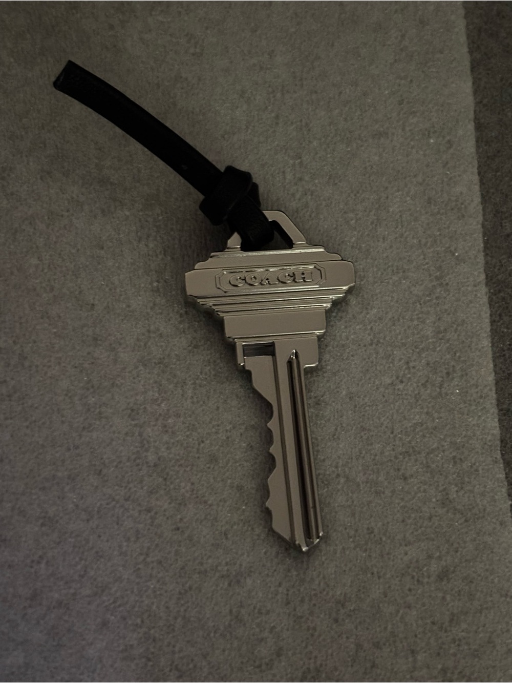Coach key bag charm authentic